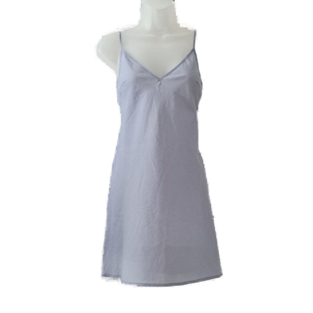 Strappy Loose Cami Beach Slip Mini Dress Sz S